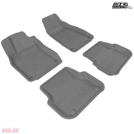 Коврики салона Sotra Liner 3D Lux серые для Audi A6 Allroad (2006-2011) № STR74-00107