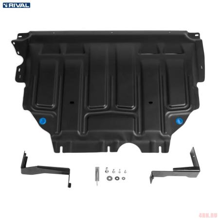 Защита картера и КПП для Volkswagen Caddy (2021-2024) № 111.5880.1