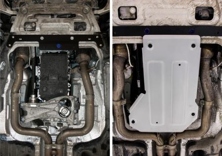 Защита КПП и раздаточной коробки для Maserati Levante (2017-2024) № 333.3604.1