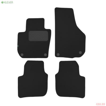 Коврики салона Klever текстильные Standart для Skoda Superb седан АКПП (2008-2015) № KLEVER02451101210kh