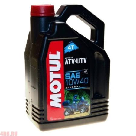 Масло Motul ATV-UTV 4T 10W40 4T 4 л