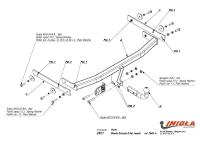 Фаркоп Imiola для Skoda Octavia A5 универсал, хэтчбек 5дв. (2004-2013) № Z.011