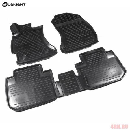 Коврики салона Element 3D для Subaru Forester (2013-2018) № NLC.3D.46.14.210k