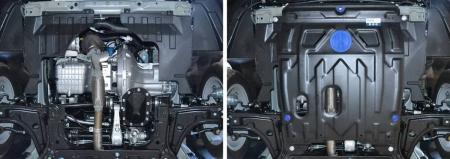 Защита двигателя и КПП для Ravon Gentra (2016-2018) № 111.1312.1