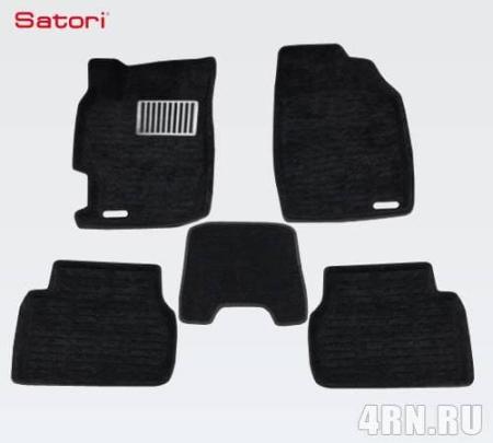 Коврики салона Satori Liner 3D Basic текстильные для Mazda 6 (2003-2007) № SI 05-00073