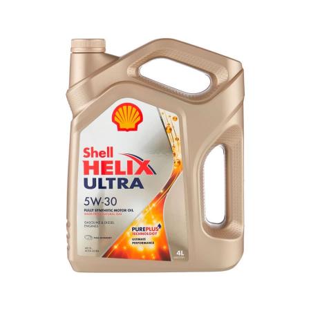 Масло моторное Shell Helix Ultra 5W30 синтетическое 4л 550046387