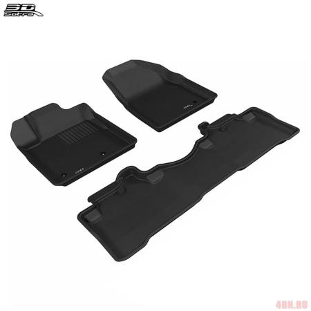 Коврики салона Sotra Liner 3D Lux для Honda Pilot (2014-2015) № ST 74-00542