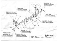 Фаркоп Imiola для Toyota Sienna 2 (2004-2011) № T.040