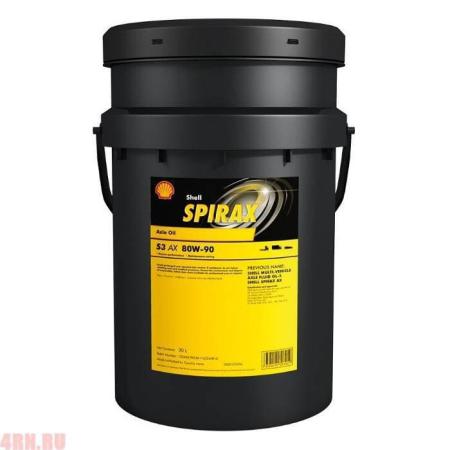 Масло Shell Spirax S3 AX 80W90 транс мин (20л) артикул 550031637