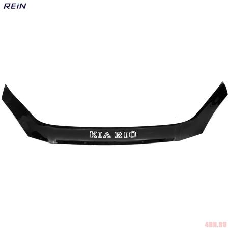 Дефлектор капота Rein для Kia Rio (2005-2011) № REINHD674