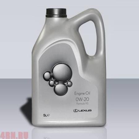 Масло LEXUS Engine Oil 0W20 моторное синтетическое 5л