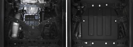 Защита КПП для Mercedes X-Class 4WD (2018-2020) № 222.3942.1