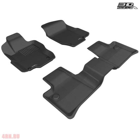 Коврики салона Sotra Liner 3D VIP (2 ряда) для Mercedes GL-Class (X164) (2009-2012) № ST 73-00135