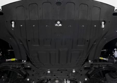 Защита картера и КПП для Hyundai Solaris (2017-2022) № AM.2370.1