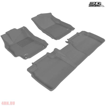 Коврики салона Sotra Liner 3D Lux серые для Toyota Camry (2002-2006) № STR74-00019