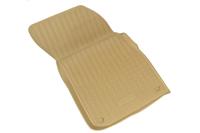 Изображение коврики салона norplast 3d бежевые для audi q7 5 мест (2015-2025) № npa11-c05-774-b