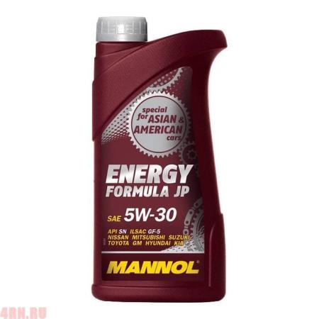 Масло MANNOL Formula JP 5W30 моторное синтетическое 1 л артикул 1059