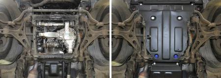 Защита двигателя для Haval H8 (2015-2017) № 111.9413.1