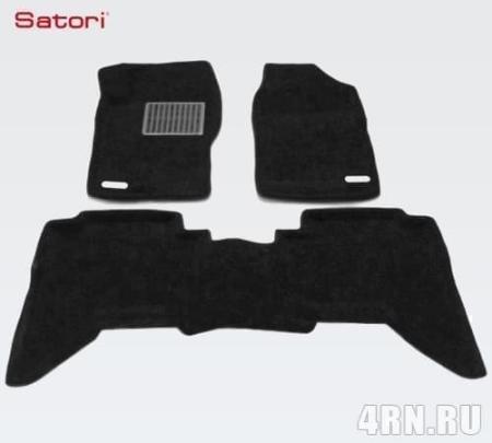 Коврики салона Satori Liner 3D Basic текстильные для Nissan Pathfinder (2005-2014) № SI 05-00110