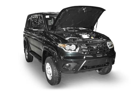 упоры капота для уаз patriot (2005-2025)/pickup (2008-2025) 2 шт. № uuapat013