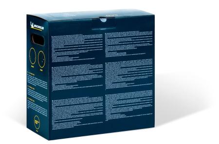 Колпаки колесные MICHELIN 13", "49 Верон", серебристо-черные, 4 шт. № 300720