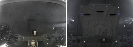 Защита двигателя и КПП для Kia Optima (2016-2020) № 111.2837.1