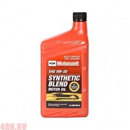 Масло MOTORCRAFT Synthetic Blend 5W20 моторное синтетическое 0,946л FORD