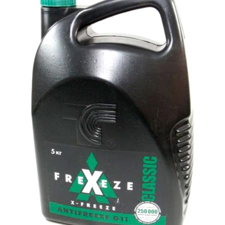 Антифриз X-FREEZE Green готовый зеленый 5кг 430206070