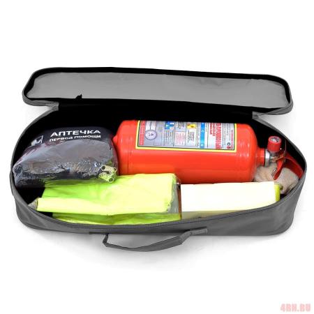 фотография набор автомобилиста "стандарт 3s+" жилет сигнальный № 10.3.04cg-sil