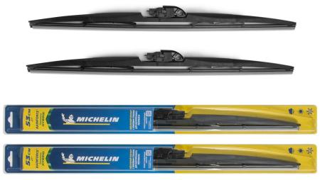 Щетки стеклоочистителя Michelin гибридные для Audi 80 седан, универсал (1991-1995) № K13321-21