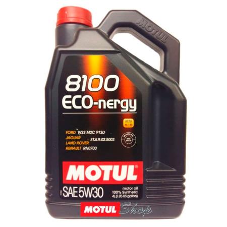 Масло моторное Motul 8100 Eco-nergy SL/CF 5W30 синтетическое 4л 104257