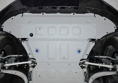 Защита радиатора и двигателя для Volkswagen Touareg (2018-2025) № 333.5870.1