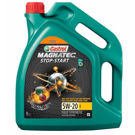 Масло моторное Castrol Magnatec Stop-Start E 5W20 синтетическое 5л 15CC4D