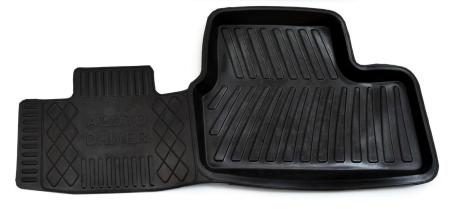 Коврики салона Avtodriver резиновые для Lada (ВАЗ) Granta (2011-2018) № ADRJET004