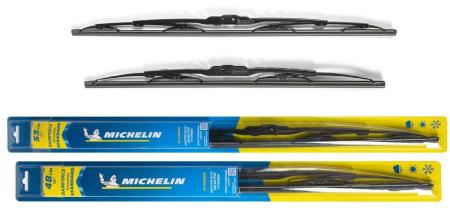 Щетки стеклоочистителя Michelin каркасные для Kia Shuma лифтбек (2001-2004) № K13921-19