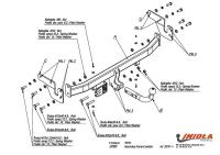 Фаркоп Imiola для Hyundai Solaris седан (2011-2014) № J.060