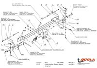 Фаркоп Imiola усиленный для Citroen Jumper L1, L2, L3 Van (2006-2022) № C.018