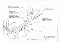 Фаркоп Imiola для Skoda Superb (2002-2008) № W.012