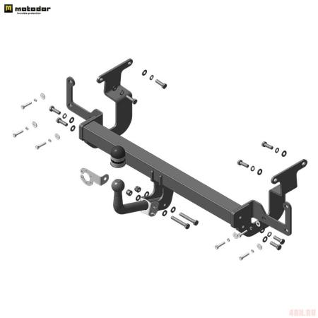 Фаркоп для Toyota ProAce (2016-2024) № 91602-A