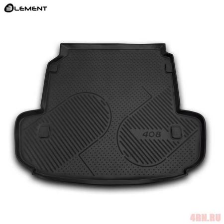 Коврик в багажник Element для Peugeot 408 седан (2012-2023) № CARPGT10010