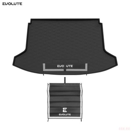 Коврик багажника с защитным фартуком оригинальный для Evolute i-Joy (2022-2024) (с логотипом) № E3NP004TM