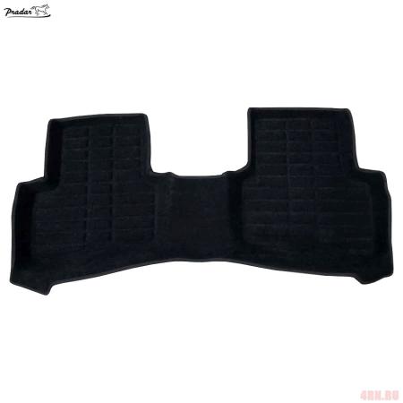Коврики салона Pradar 3D текстильные для Hyundai Creta (2016-2020) с металлическим подпятником № SI 19-00283