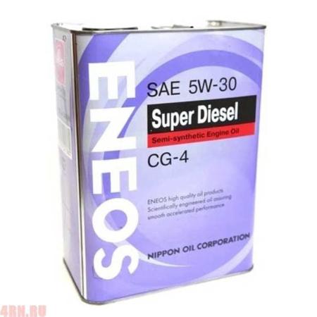 Масло ENEOS Super Diesel 5W30 CG-4 моторное синтетическое 0,946л 5W30 п/c артикул OIL1330