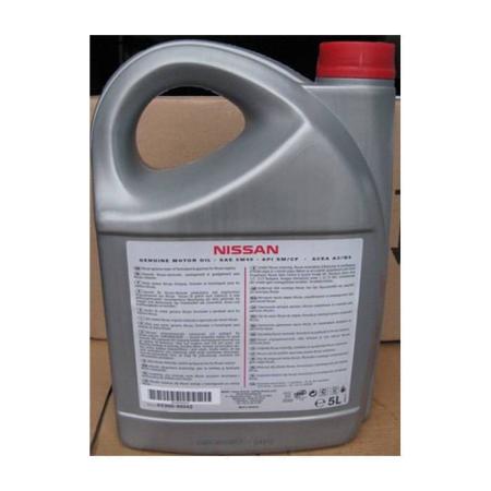 Масло моторное Motor Oil DPF 5W-30 NISSAN 5л синтетика артикул KE900-90043