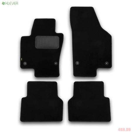 Коврики в салон Klever Standart Klever текстильные для Volkswagen Tiguan (2007-2011) № KLEVER02512101210kh