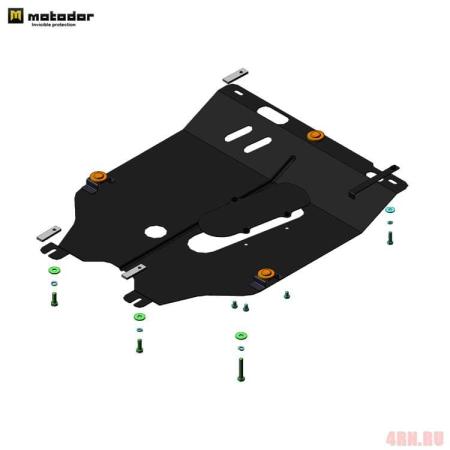 Защита двигателя, КПП для Nissan Note (2006-2014) № 61402