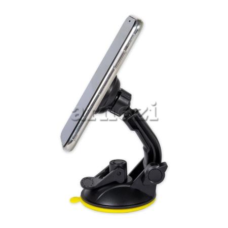 фотографии Держатель телефона магнитный на лобовое стекло/панель черный Arnezi артикул A0602050