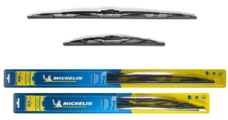 Щетки стеклоочистителя Michelin каркасные для Toyota Vitz (XP90), (XP130) хетчбек (2005-2014) № K13924-14