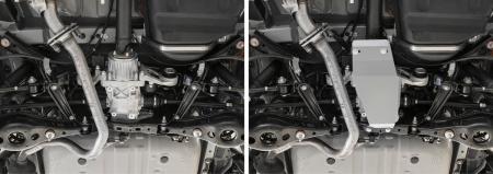 Защита редуктора для Lexus NX 200/200t/300 4WD (2014-2017) № 333.3216.1