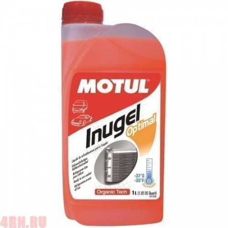 Антифриз Motul Inugel Optimal Ultra готовый -35C красный 1 л